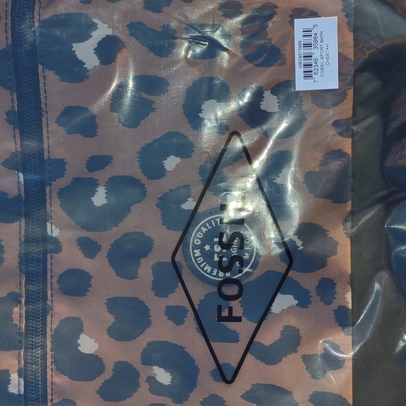 🙀FOSSIL Sport Backpack in Cheetah - Picture 11 of 11